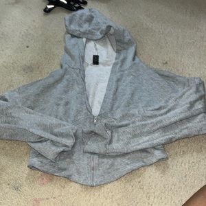 Cropped hoodie